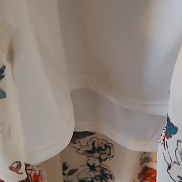 NWT Nicole Miller High Low Floral Dress - Picture 4 of 7